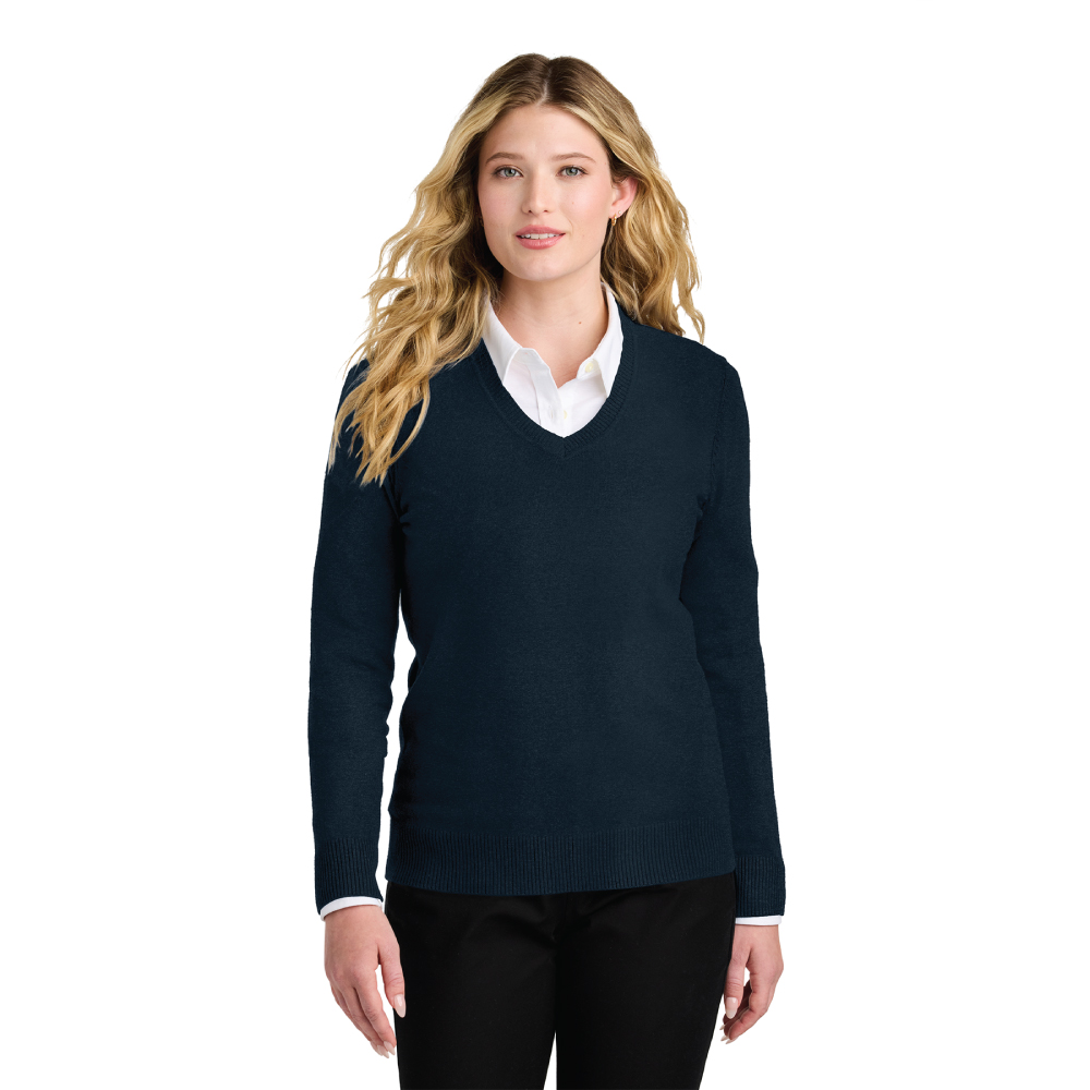 Women's Easy Care V-Neck Sweater